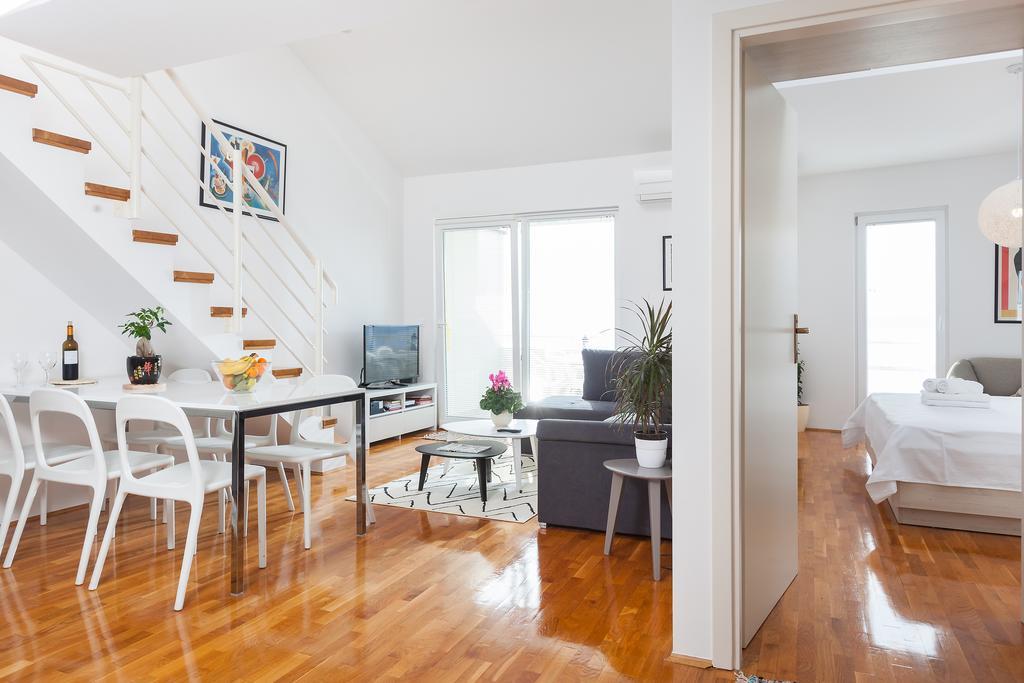 New Gallery Apartment With Beautiful View Baška Voda Buitenkant foto